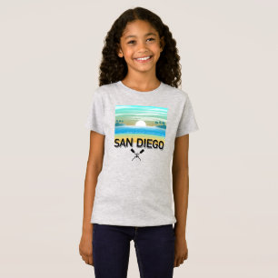 Conception de San Diego - T-Shirt en jersey fin po