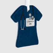 Conception De Scrustacés Médicales En Bleu (devant)