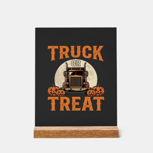 Conception de semi-remorque Halloween Truck or Tre (Recto)