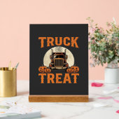 Conception de semi-remorque Halloween Truck or Tre (Mariage)