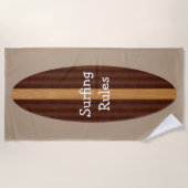 Conception de serviette de plage des hommes frais (Devant)