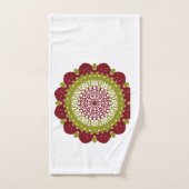 Conception de serviette mandala élégante pour la m (Serviette à main)