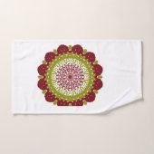 Conception de serviette mandala élégante pour la m (Serviette à main)