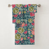 Conception de signe de pacifisme de hippie de (En situation)