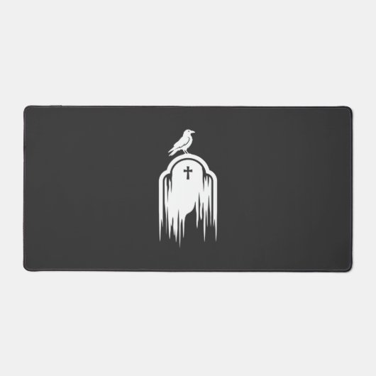 Conception de silhouette de tombe de corbeau Hallo (Recto)