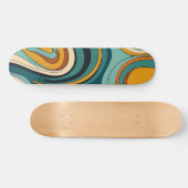 Conception de skateboard Abstrait coloré (Horz)