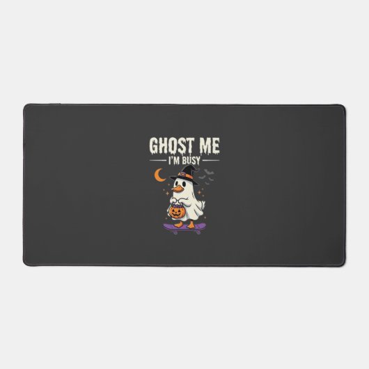 Conception de skateboard Canard Fantôme Halloween_ (Recto)