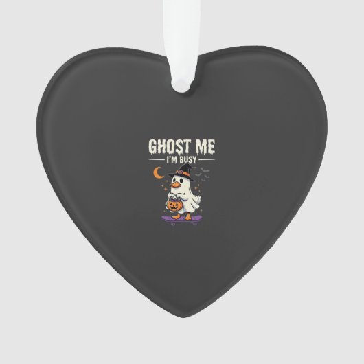 Conception de skateboard Canard Fantôme Halloween_ (devant)