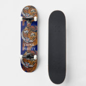 CONCEPTION DE SKATEBOARD PAR ARTISTE PAULA REILLY (Recto)