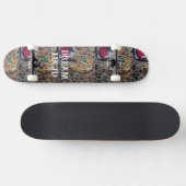 CONCEPTION DE SKATEBOARD PAR L'ARTISTE PAULA REILL (Horz)