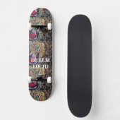 CONCEPTION DE SKATEBOARD PAR L'ARTISTE PAULA REILL (Recto)