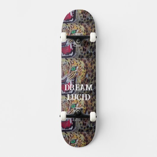 CONCEPTION DE SKATEBOARD PAR L'ARTISTE PAULA REILL (Recto)