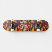 CONCEPTION DE SKATEBOARD PAR L'ARTISTE PAULA REILL (Horz)