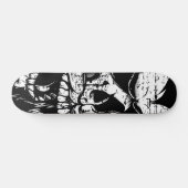 Conception de skateboard pour le crâne malin (Horz)