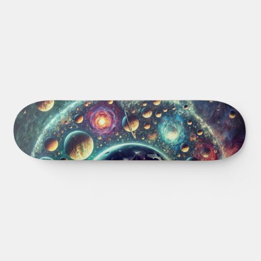 Conception de skateboard Space & Planet (Horz)