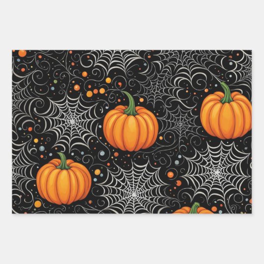 Conception de sorcière Citrouille de papier envelo (Devant 3)