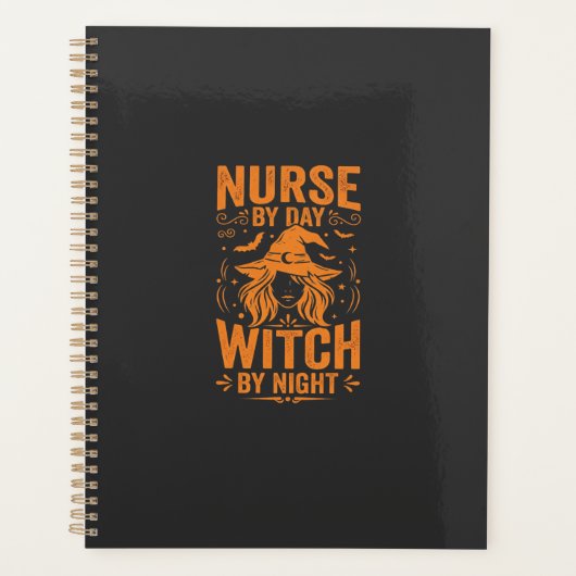 Conception de sorcière infirmière Halloween (Devant)
