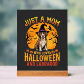 Conception de sorcière maman Labrador Halloween_1 (Neutre)