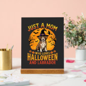 Conception de sorcière maman Labrador Halloween_1 (Mariage)