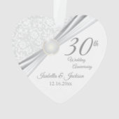 Conception de souvenir de 30e anniversaire de mari (dos)