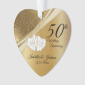 Conception de souvenir de 50e anniversaire de mari (devant)