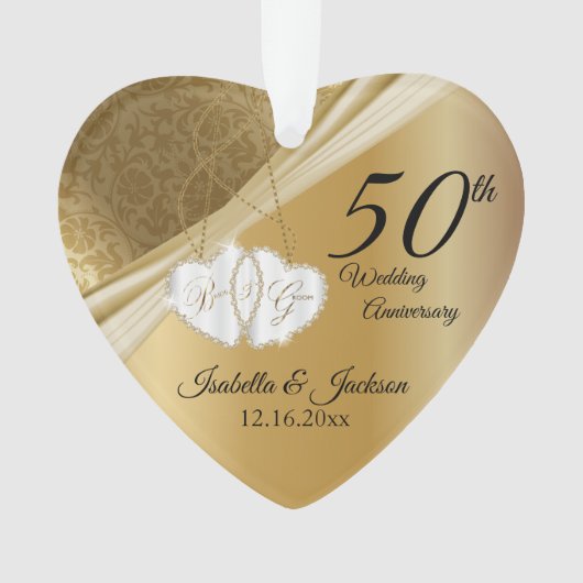 Conception de souvenir de 50e anniversaire de mari (devant)