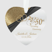 Conception de souvenir de 50e anniversaire de mari (dos)