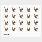 Conception de stickers abstraits argentés premium (Feuille)