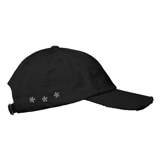 CONCEPTION DE STYLE casquette EMBROIDÉE (Droite)