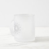 CONCEPTION DE STYLE D'ART EN VERRE FROSÉ MUG (Devant gauche)
