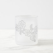 CONCEPTION DE STYLE D'ART EN VERRE FROSÉ MUG (Centre)