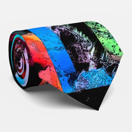 Conception de style de bande dessinée - cravate (Roulé)