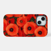 Conception de style de fleurs de pavot (Verso Horizontal)