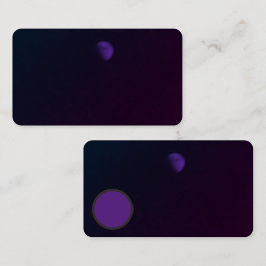 CONCEPTION DE STYLE ECO COOL carte de visite (Devant / Derrière)