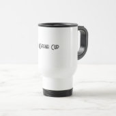 CONCEPTION DE STYLE MUG DE VOYAGE (Devant droit)