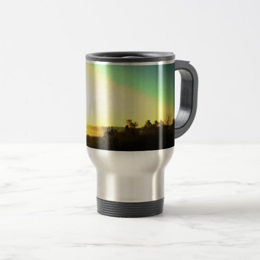 CONCEPTION DE STYLE MUG DE VOYAGE (Devant droit)