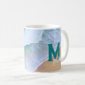 Conception de surf d'onde de tasse de Mug avec cad (Devant droit)