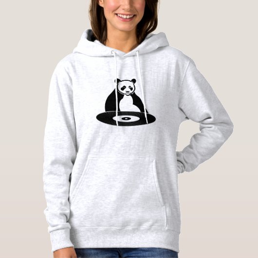 Conception de sweat à capuche illustration Panda (Devant)