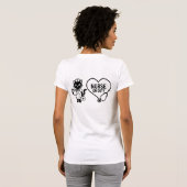 Conception de T-Shirt à typographie drôle (Dos entier)