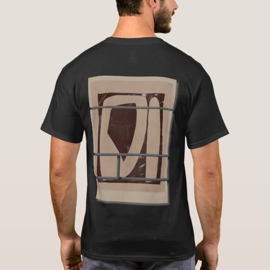 conception de t-shirt abstrait (Dos)