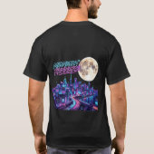 Conception de T-Shirt APRÈS LA TOMBE DE LA NUIT (Dos)