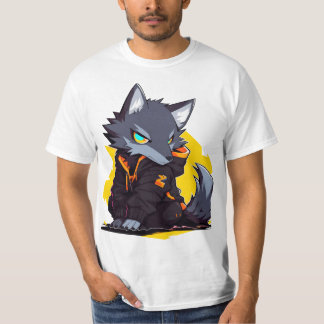 Conception de T-shirt artistique Nature Fox sauvag