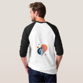 Conception de T-Shirt Astronaute Explorateur de Gr (Dos entier)