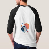 Conception de T-Shirt Astronaute Explorateur de Gr (Dos)