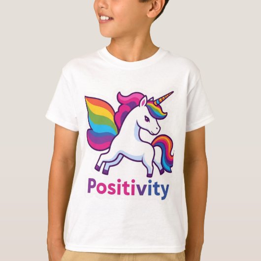 Conception de T-Shirt avec Autocollant de Positivi (Devant)
