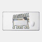 Conception de t-shirt avec gravure vintage Basebal (Clavier et souris)