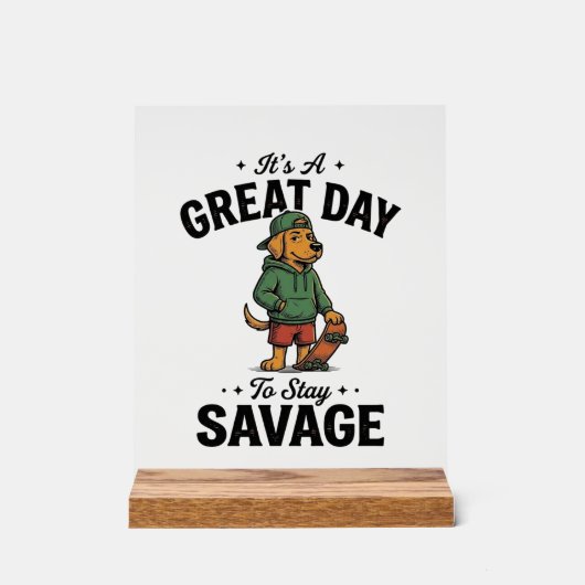 Conception de T-Shirt avec Gravure Vintage Savage (Recto)