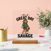 Conception de T-Shirt avec Gravure Vintage Savage (Mariage)