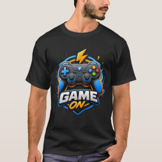 Conception de T-Shirt avec Logo de Manette de Jeu