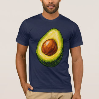 Conception de T-Shirt Avocat Bold Painterly